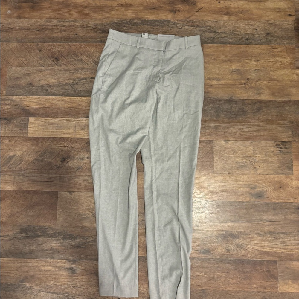 H&M Men's Light Gray Dress Trousers Size 26